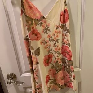 Reformation floral slip dress
